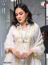 J 909 By AF Mul Cotton Kurti With Bottom Dupatta Wholesalers In Delhi